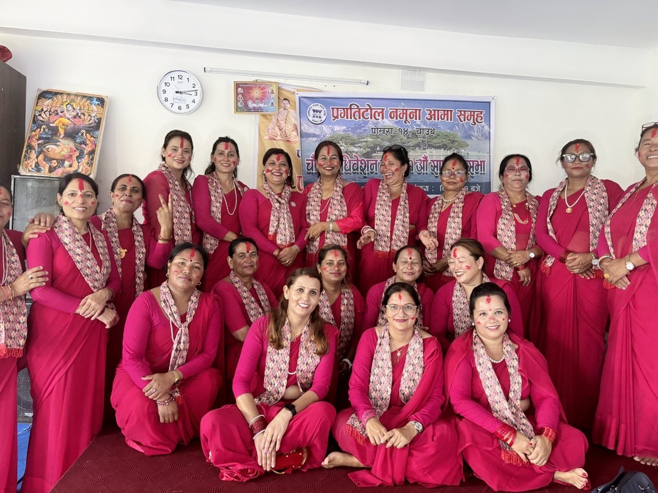 प्रगतिटोल नमुना आमा समूहमा शर्मीला