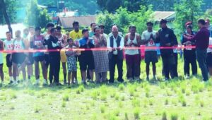 जिल्लास्तरीय चौथो तार्कुकोट मिनीम्याराथुनको उपाधि बस्नेत र तामाङले चुमे