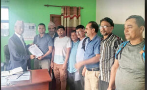 राष्ट्रिय स्वतन्त्र पार्टी(रास्वपा)द्वारा प्रजिअको ध्यानाकर्षण गर्दै ज्ञापन पत्र बु्झाइयो