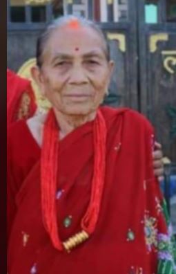 राष्ट्रिय स्वतन्त्र पार्टीकी नेतृ मीना खड्कालाई मातृ शोक