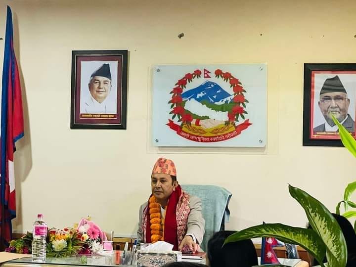 लमजुङका भेषबहादुर पौडेल गण्डकी प्रदेशको वन मन्त्रीमा नियुक्त
