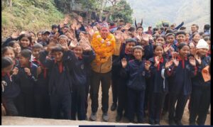 पेशाप्रति कर्तव्यनिष्ट शिक्षक एवम् सामाजिक व्यक्तित्वका धनी कामसार्की गुरुङको विद्यालयबाट भव्य विदाई