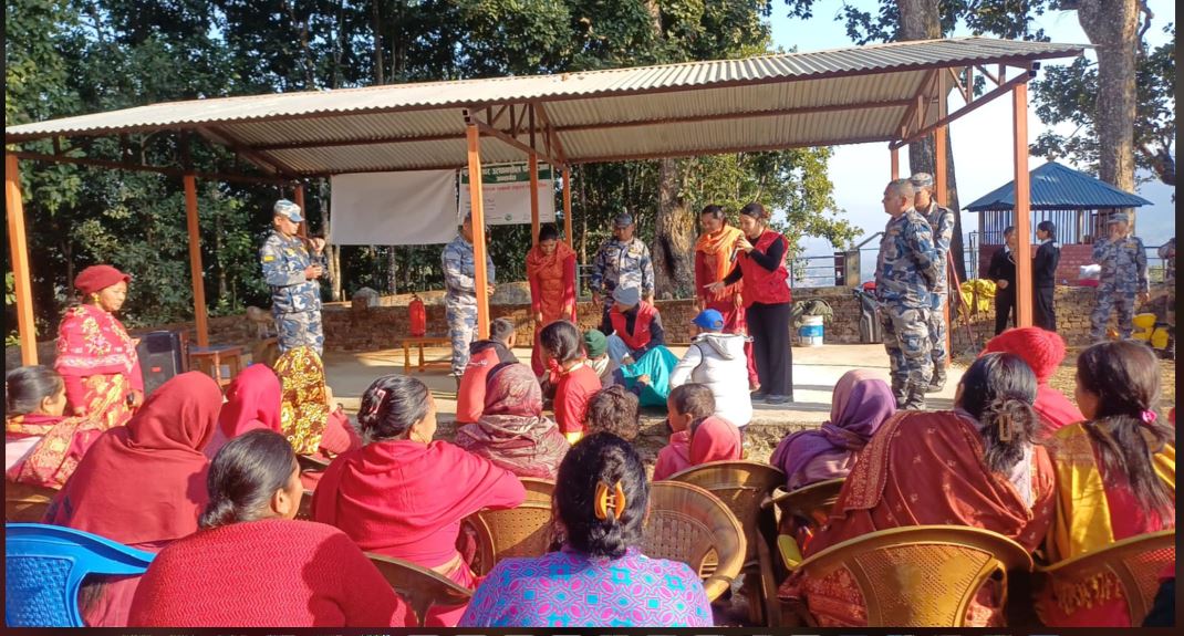 तीन माविका ३० जना विद्यार्थीलाई विपद् व्यवस्थापन प्रार्थमिक उपचार चार दिने तालिम समापन