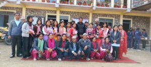 कालिकामा कक्षा १० का विद्यार्थीलाई बिदाइ