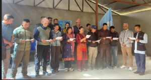 राष्ट्रिय स्वतन्त्र पार्टी लमजुङको वडा अधिवेशन जारी