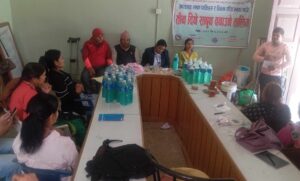 अपाङ्गता भएका व्यक्तिहरूलाई आत्मनिर्भर बनाउन तीन दिने साबुन बनाउने तालिम समापन