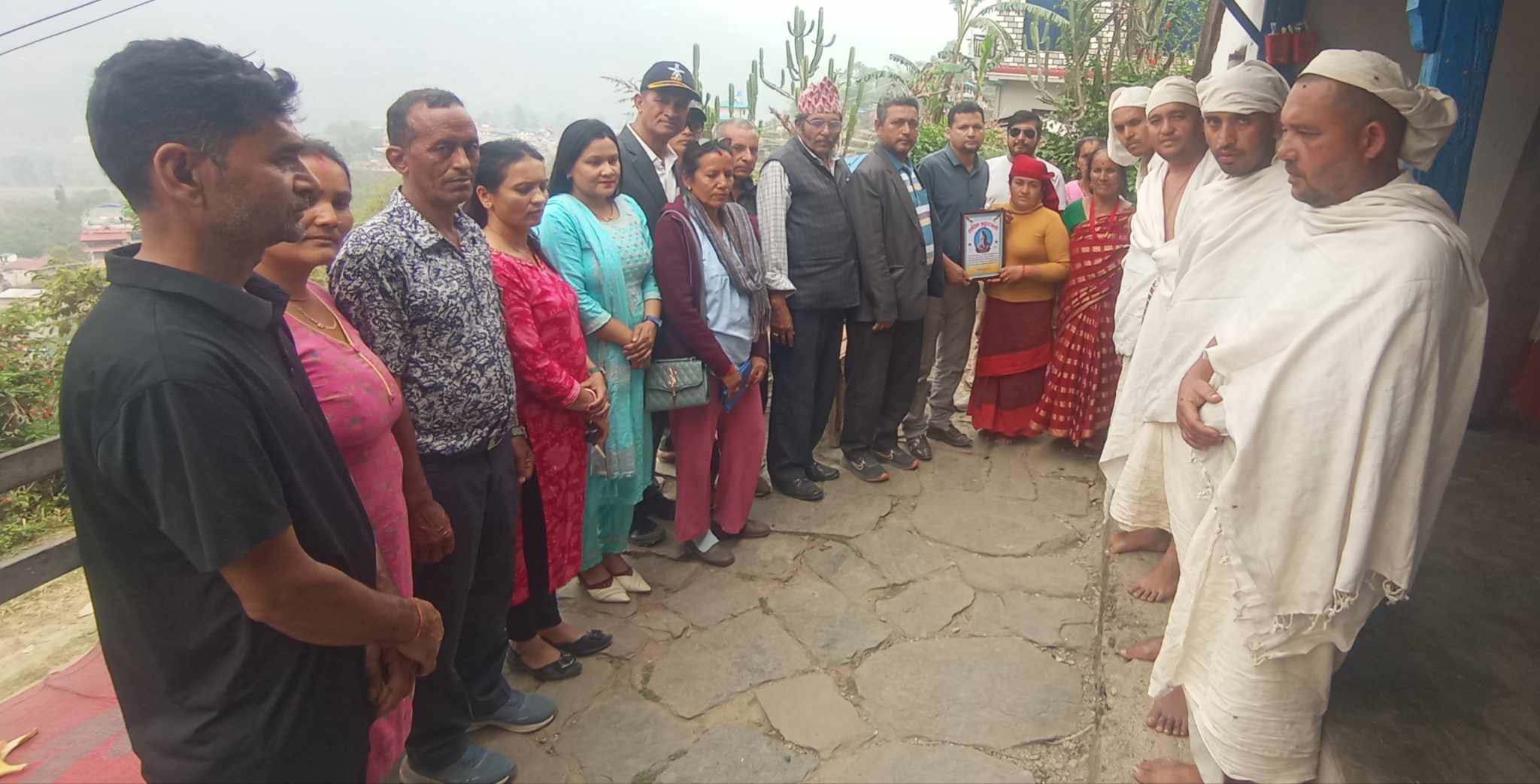 रास्वपा बेसीशहर– ७ वडा समितिको संयोजनमा समवेदना व्यक्त
