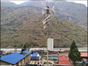 मनाङको ताल गाउँमा २६ लाखको लागतमा साइरन जडान