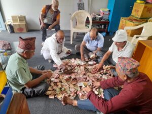 धर्मनाथ धाममा प्राणप्रतिष्ठा अनुष्ठान अवधिभर साढे नौ लाख रुपैयाँ दान प्राप्त