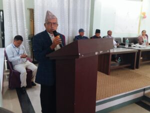 मर्स्याङदी करिडोर २२० के.भि. विद्युत प्रशासण लाइनका पीडितलाई सुन्न मानवअधिकार आयोग लमजुङमा