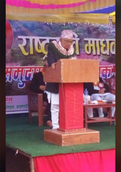 राष्ट्रपति पौडेलद्वारा लमजुङको ऐतिहासिक थलो दुराडाँडाले हलो क्रान्तिद्वारा ल्याएको सामाजिक परिवर्तनको बाहुनडाँडा पुगेर स्मरण