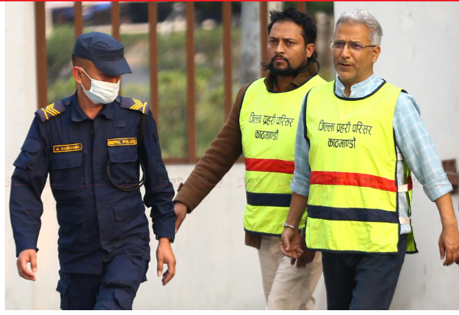 रवीन्द्र मिश्र र दुर्गा प्रसाईंलाई थप ५ दिन हिरासतमा राख्न अदालतको अनुमति
