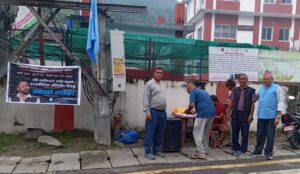 रास्वपाको हस्ताक्षर संकलन कार्य लमजुङमा जारी