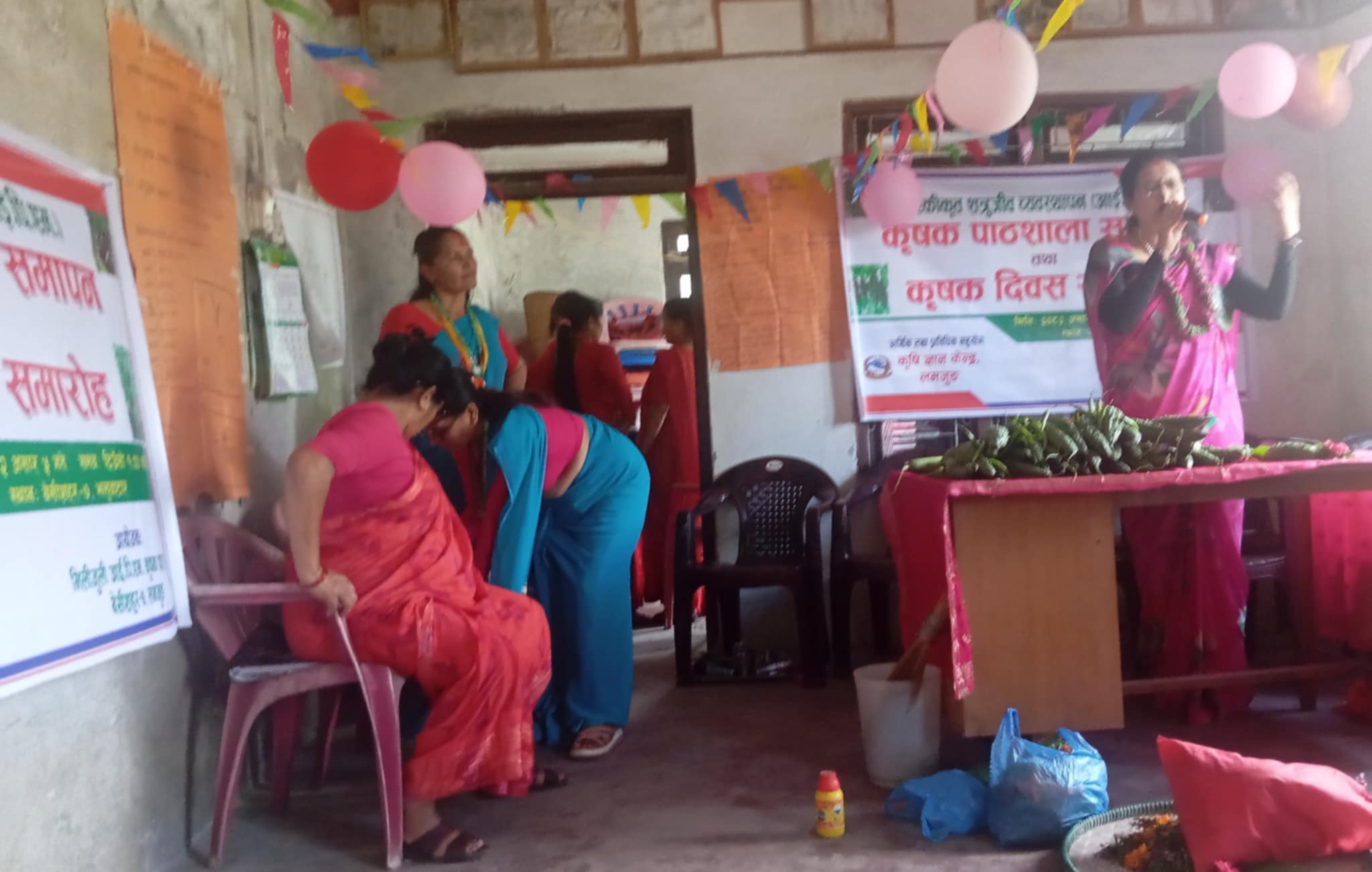 १६ हप्ते कृषक पाठशाला कार्यक्रमको समापन