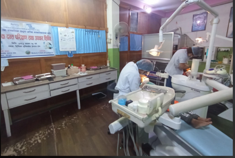 स्थापना दिवसको पूर्वसन्ध्यामा रोटरीद्वारा बाल आश्रमका बालबालिकालाई निःशुल्क दन्त सेवा