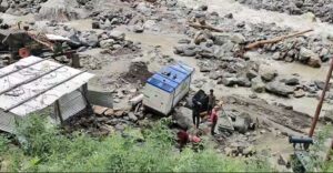 उत्तरी लमजुङमा बाढी पहिरोको वितण्डा : सुपर ङ्यादी हाइड्रोमा ठूलो क्षति