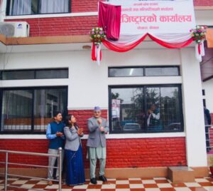 गण्डकी प्रदेश प्रेस रजिष्ट्रार कार्यालयको मुख्यमन्त्री पाण्डेद्वारा उद्घाटन