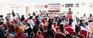 विधान संशोधन मस्यौदामाथि छलफल गर्न एमाले लमजुङ, गाउँगाउँमा जाने