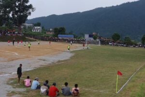 हरितालिका तीजमा भोर्लेटारमा सञ्चालित ९ ए साईड फुटबल प्रतियोगिता जारी