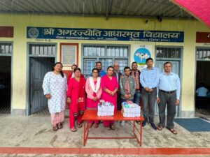 भलिबल प्रतियोगिताबाट बचत रकम आर्वाविजय, अमरज्योति र सिमला विद्यालयलाई