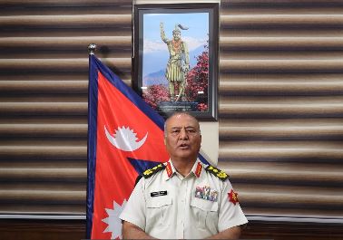 समस्या समाधानका लागि वार्तामा बस्न सेना प्रमुख सिग्देलद्वारा आह्वान