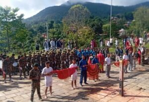 लमजुङ कालिका मन्दिरमा पहिलोपटक फूलपाति बढाईका साथ भित्र्याइयो : कार्यक्रमको फोटो फिचर