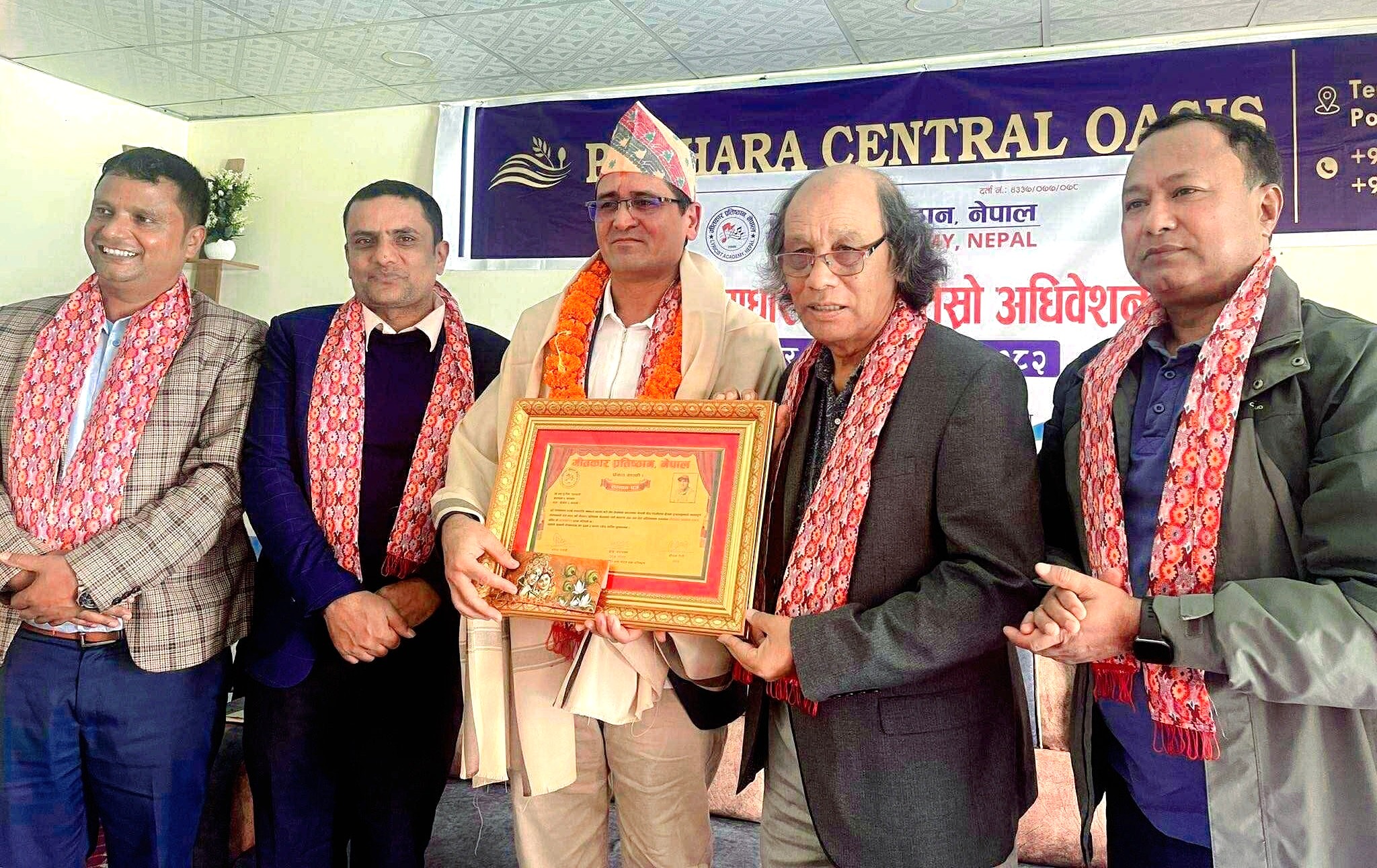 गीतकार प्रतिष्ठानको अध्यक्षमा अनुराग, आरजुलाई गीतकार सम्मान