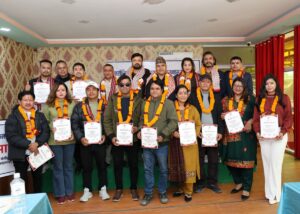 ऋषि लामिछानेको नेतृत्वमा अन्तर्राष्ट्रिय नेपाली कलाकार समाज