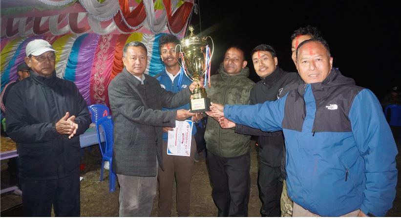 सातौं मर्स्याङ्दी कपको उपाधि हिमचुली मा.वि.ले प्राप्त गर्यो