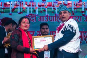एकै थलोमा दोर्दीका १४ जना किसान सम्मानित
