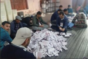 लमजुङमा मतगणना : फोटो फिचर