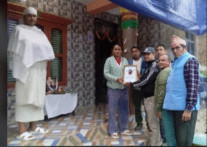 रास्वपा बेसीशहर नगरपालिका– ८ को वडा समितिद्वारा समवेदना व्यक्त