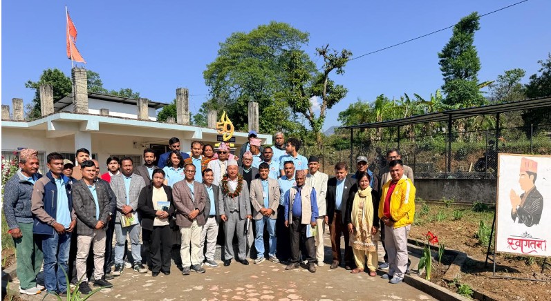 लमजुङ क्याम्पसमा स्वर्ण जयन्ती स्तम्भका साथ ‘लमजुङ क्याम्पस संवाद २०८२ : स्वर्ण जयन्ती विशेषांक’को अनावरण