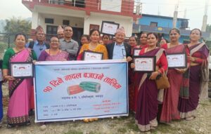१० दिने मादल बजाउने तालिममा २७ महिला सहभागी