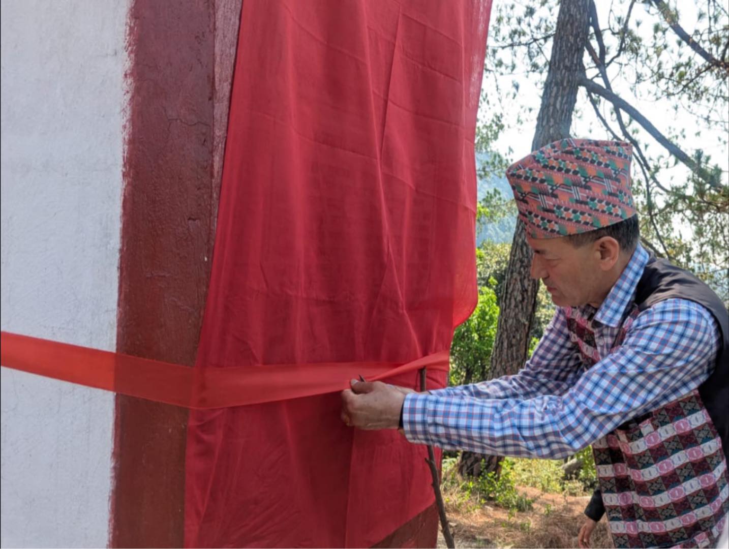 भगवती शाही स्मृति स्तम्भ उद्घाटन कार्यक्रमको फोटो फिचर