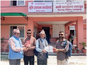 कश्यप गोत्रीय अधिकारी वंश प्रतिष्ठान लमजुङले गर्यो अर्को ऐतिहासिक कार्य