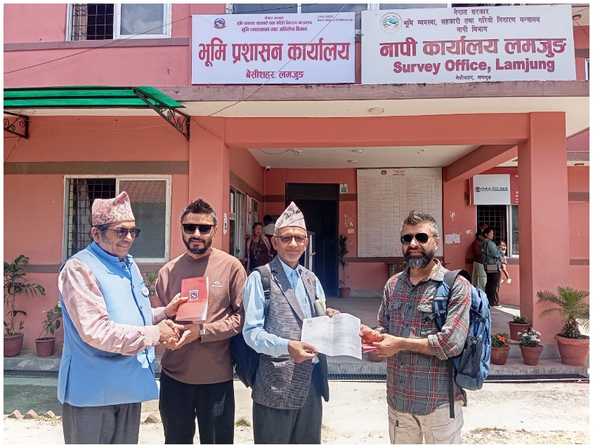 कश्यप गोत्रीय अधिकारी वंश प्रतिष्ठान लमजुङले गर्यो अर्को ऐतिहासिक कार्य