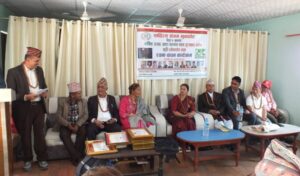 नुवाकोटको साहित्यिक मेलामा झण्डै दर्जन स्रष्टा सम्मानित, दुई कृतिको लोकार्पण