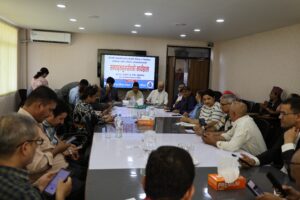 नेपाली पत्रकारितामा एआईको प्रयोगसम्बन्धी सम्पादकहरूसँग एक दिने कार्यशाला