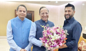 रास्वपा सभापति रवि लामिछानेलाई दिल्लीमा भाजपाका राष्ट्रिय महासचिव अरुण सिंह तथा विदेश विभाग प्रमुख विजय चौथाइवाद्वारा स्वागत