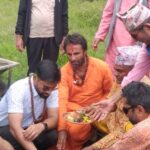 सांसद केसीद्वारा सर्वोदय सेवाश्रमको आरोग्य ग्राम हातामा बृक्षारोपण सहित व्यायामशालाको शिलान्यास