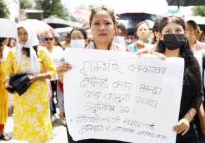 तीन वर्षीया गरिमाको बलात्कार र हत्यामा कडा कानुन माग गर्दै राजधानीमा विरोध प्रदर्शन दोस्रो दिन पनि जारी