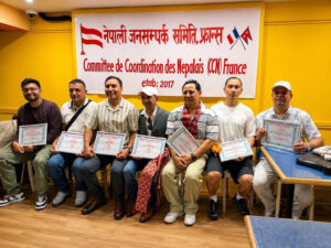 नेपाली जनसम्पर्क समिति फ्रान्सको तेस्रो अधिवेशनबाट भण्डारी अध्यक्षमा सर्वसम्मत