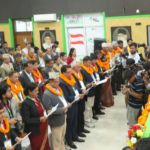 कांग्रेसको नवनिर्वाचित केन्द्रीय कार्यसमितिका पदाधिकारी र सदस्यले गरे शपथ ग्रहण : आठ बुँदे प्रतिवद्धता