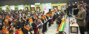 कांग्रेसको नवनिर्वाचित केन्द्रीय कार्यसमितिका पदाधिकारी र सदस्यले गरे शपथ ग्रहण : आठ बुँदे प्रतिवद्धता
