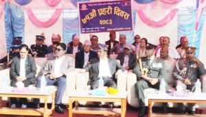 ७१औँ प्रहरी दिवस : लमजुङका प्रहरी प्रमुख बस्नेत सहित प्रहरी जवानसम्म पुरस्कृत